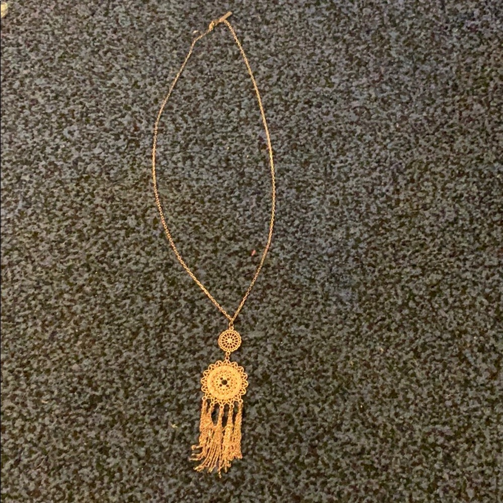 Rose gold necklace